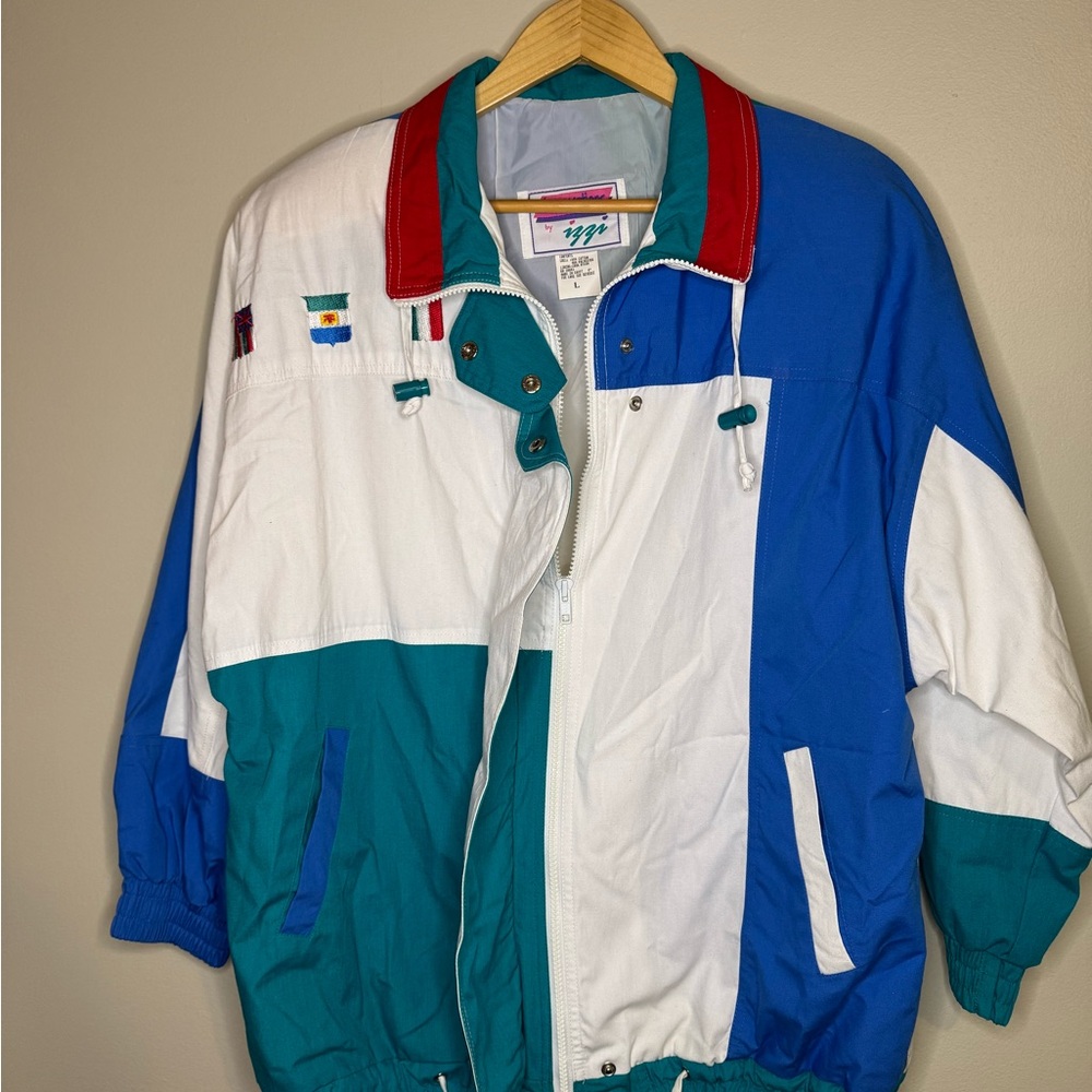 Innovations by Izzi Colorblock Windbreaker‎ (Size L)